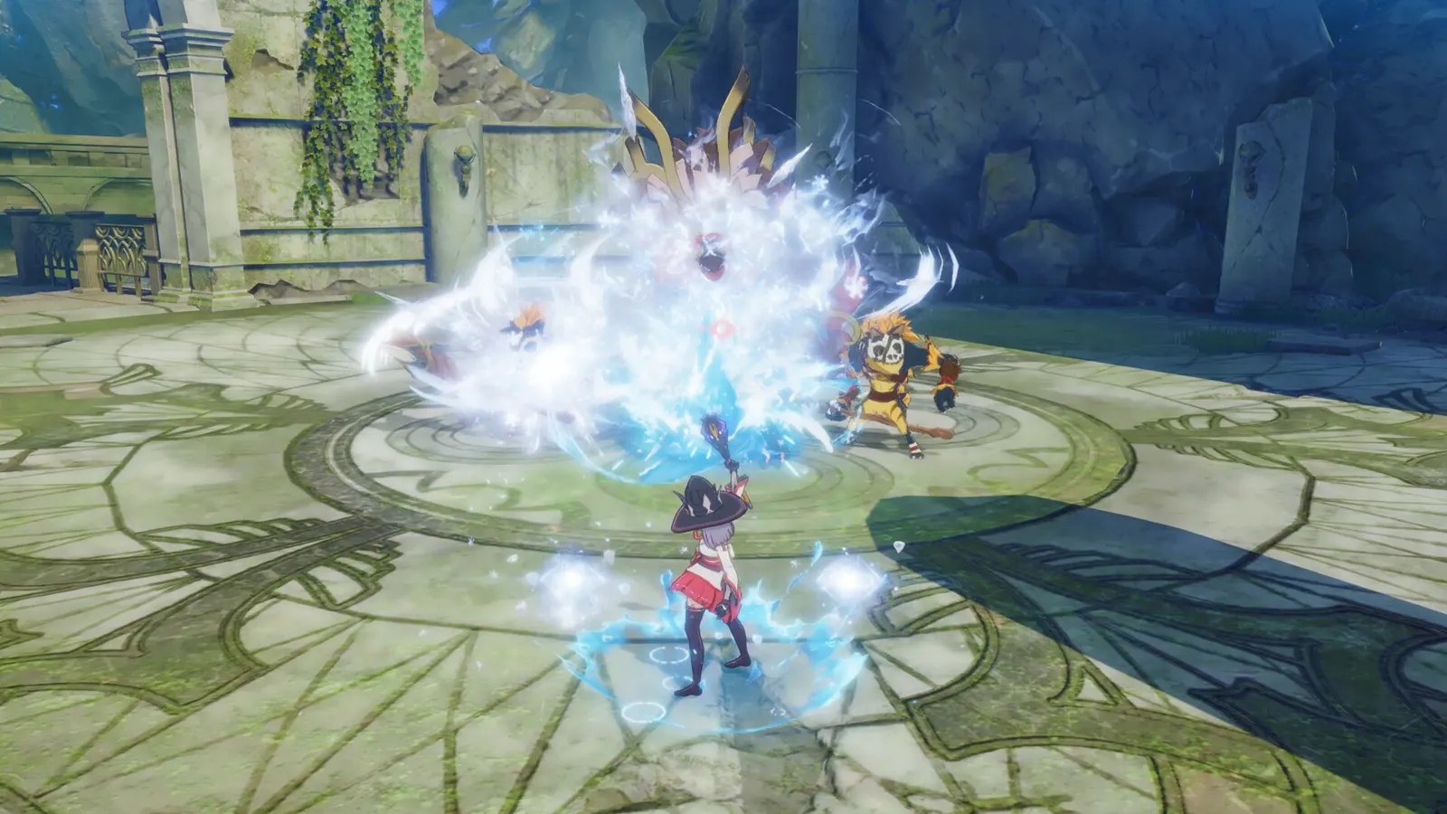 ブループロトコル スターレゾナンスのゲーム画面：クラスと戦闘