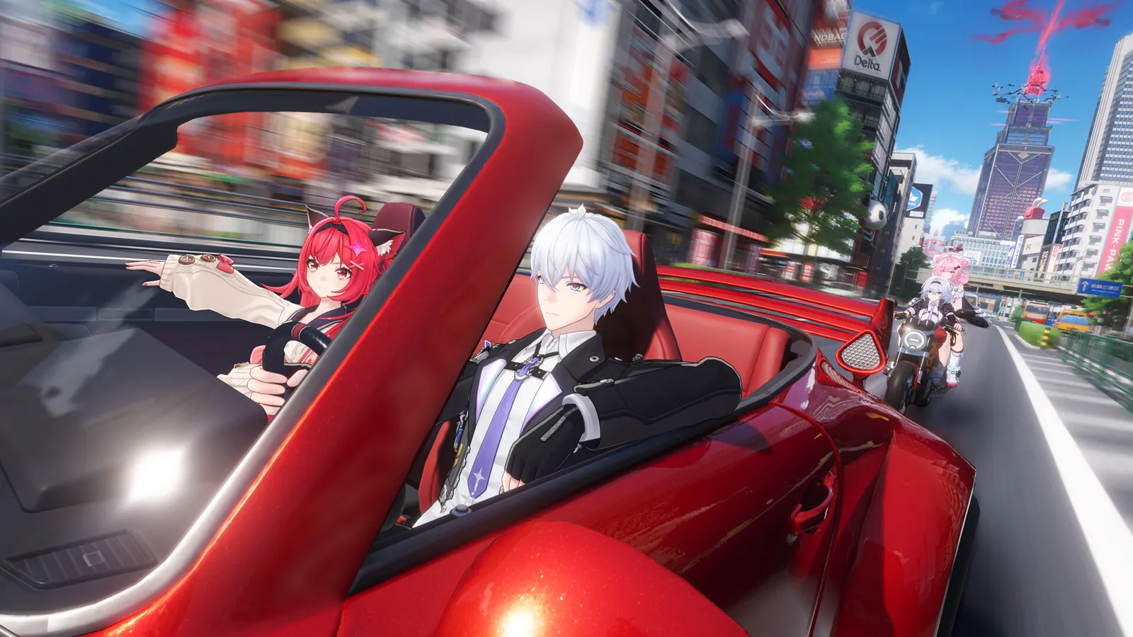 NTE: Neverness to Evernessのゲーム画面:仲間との絆