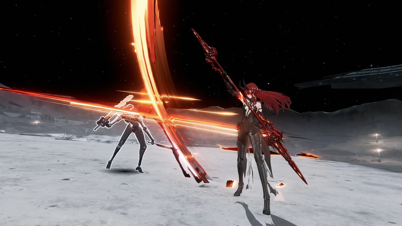パニシング：グレイレイヴンのゲーム画面：戦闘