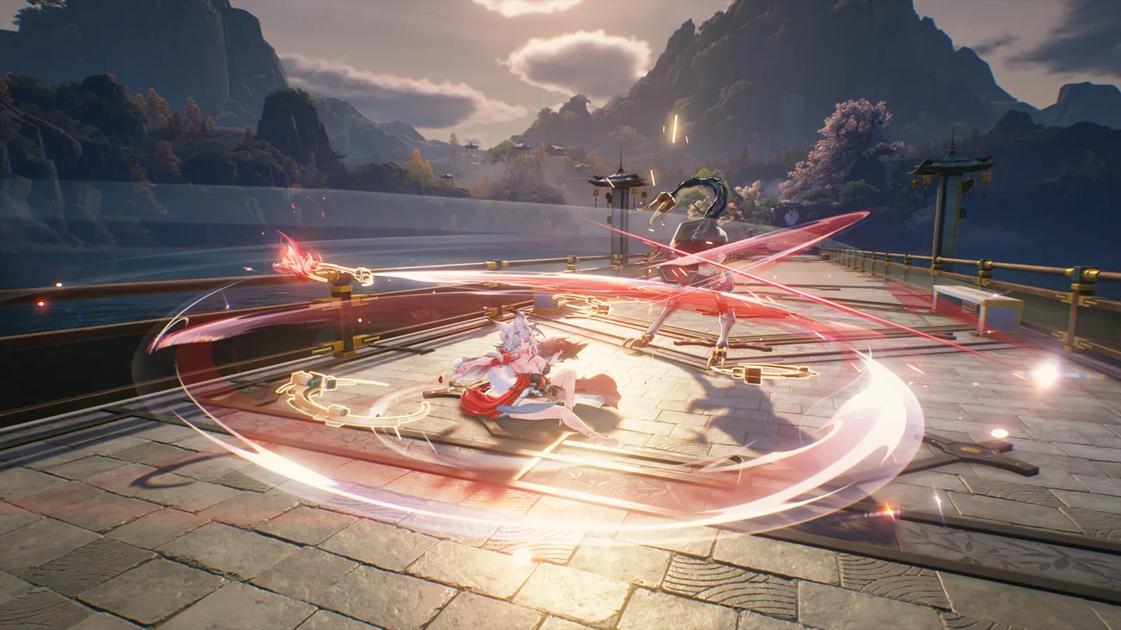 鳴潮のゲーム画面：戦闘